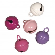 Guizos Decorativos em Tons de Rosa, 19mm