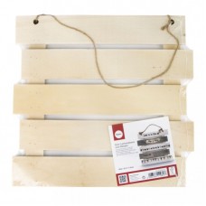 Moldura laminada de madeira para pendurar, FSCMix 30,5x31,6x1,5cm, natural