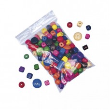 Missangas sortidas, tamanho 4-25 mm ø, saco de 250 g